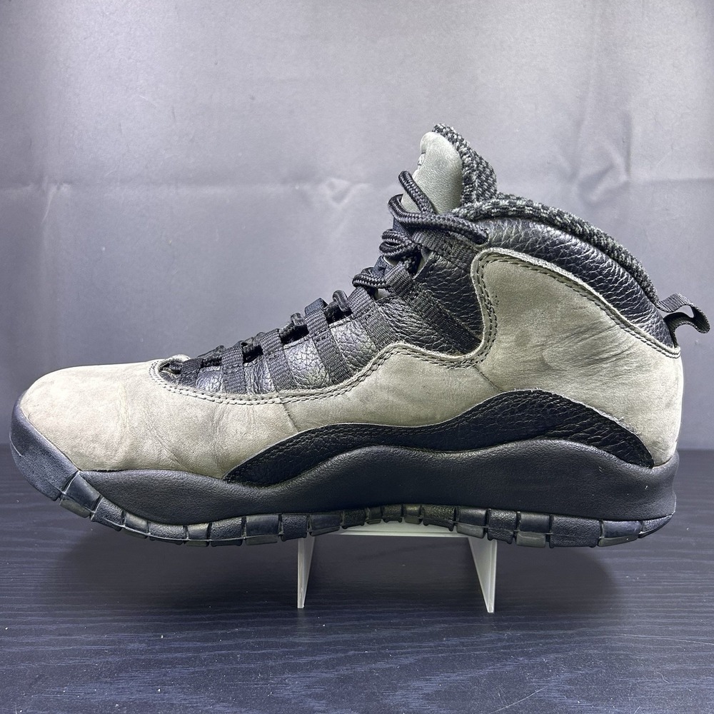 Nike Air Jordan 10 Retro Shadow 2018 Release Men's 11 Dark Gray Black 310805-002 - Picture 13 of 16
